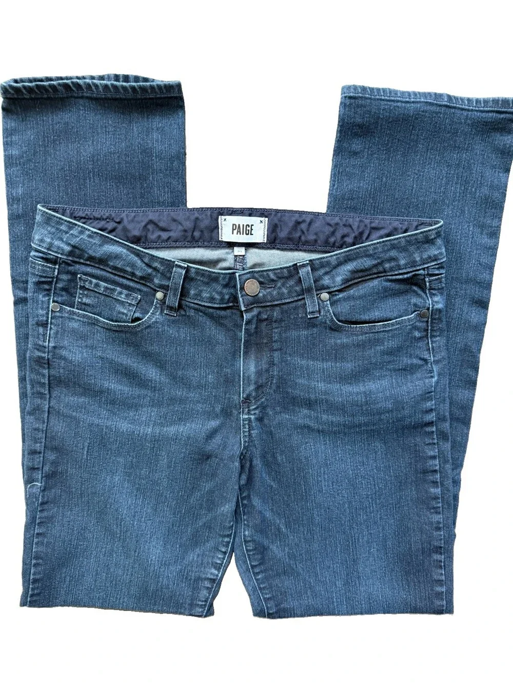 Paige Skyline Straight Jeans Dark Wash Size 31